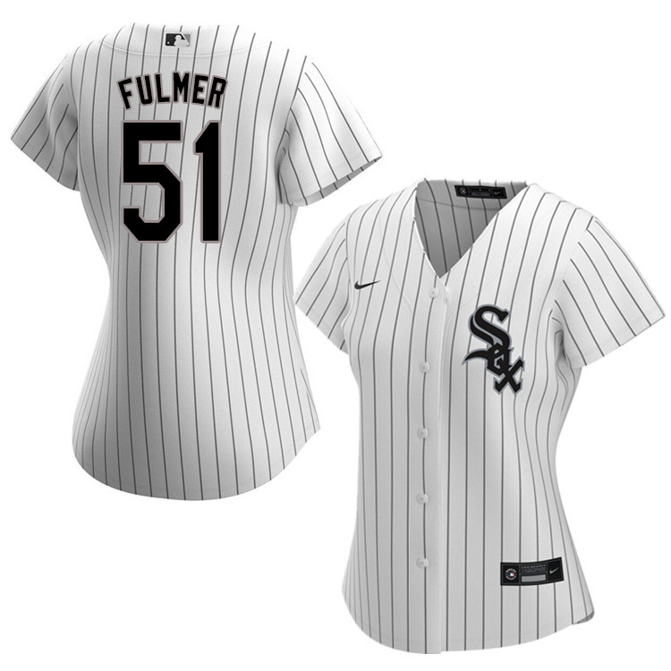 Nike Women #51 Carson Fulmer Chicago White Sox Baseball Jerseys Sale-White